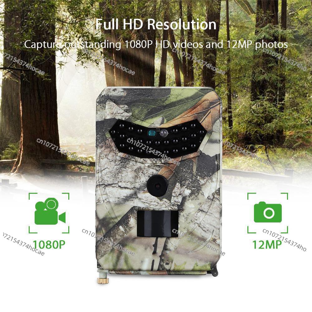 Night Vision Trail Camera Infrared Leds - Fotocamera da Caccia PR100A con Visione