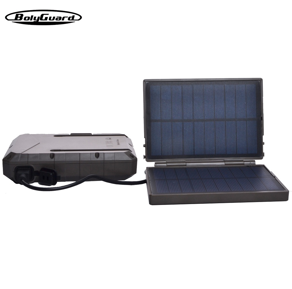 Trail Camera Solar Panel Powered - BolyGuard Power Bank Solare per Telecamere