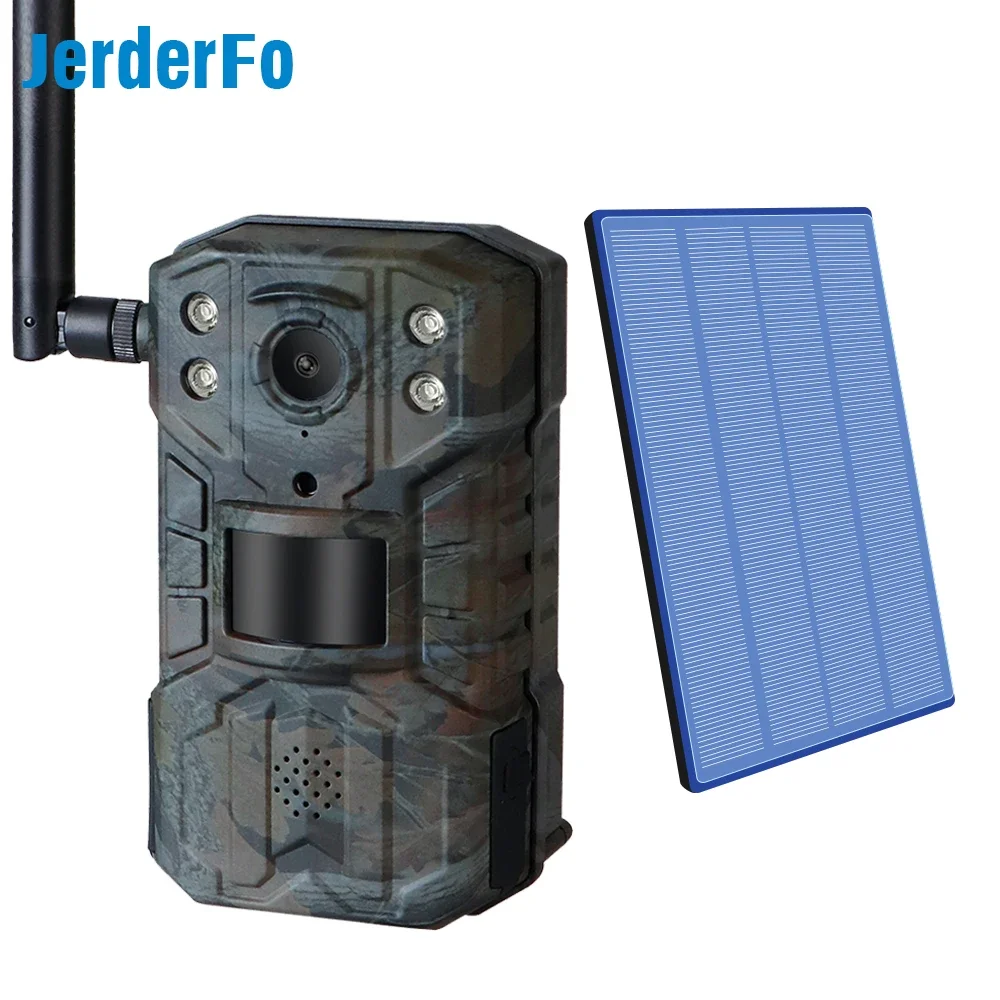 Fotocamera da Caccia JerderFo  - Trail Camera Solar Panel Powered recensione e prezzo