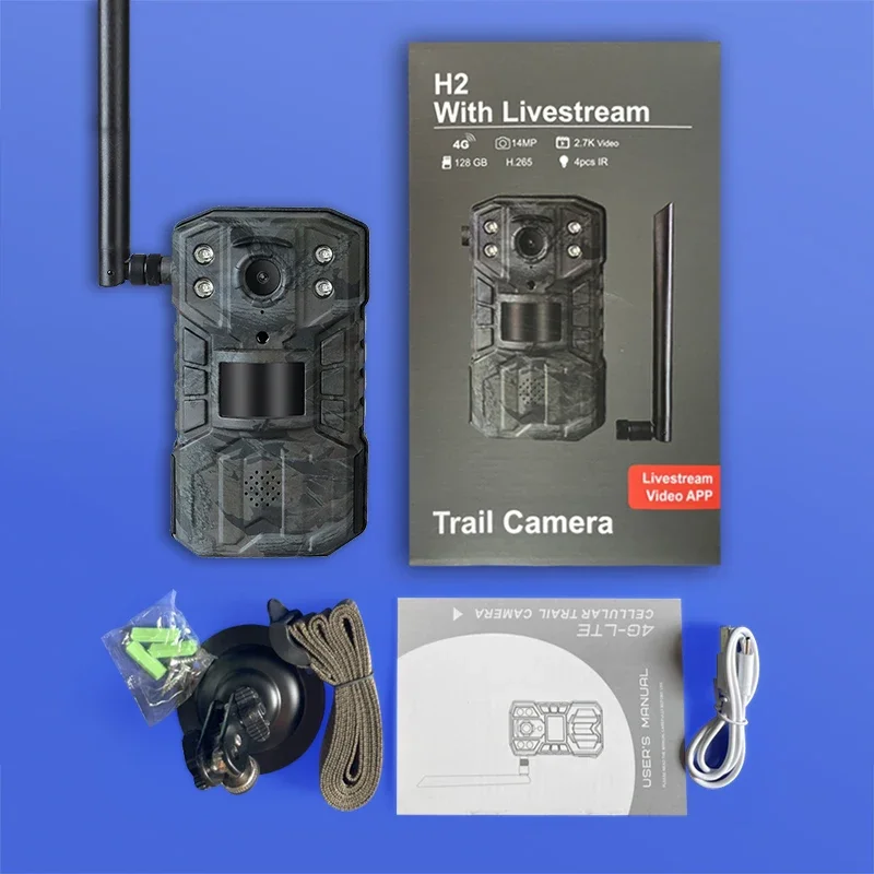 Fotocamera da Caccia JerderFo  - Trail Camera Solar Panel Powered recensione e prezzo