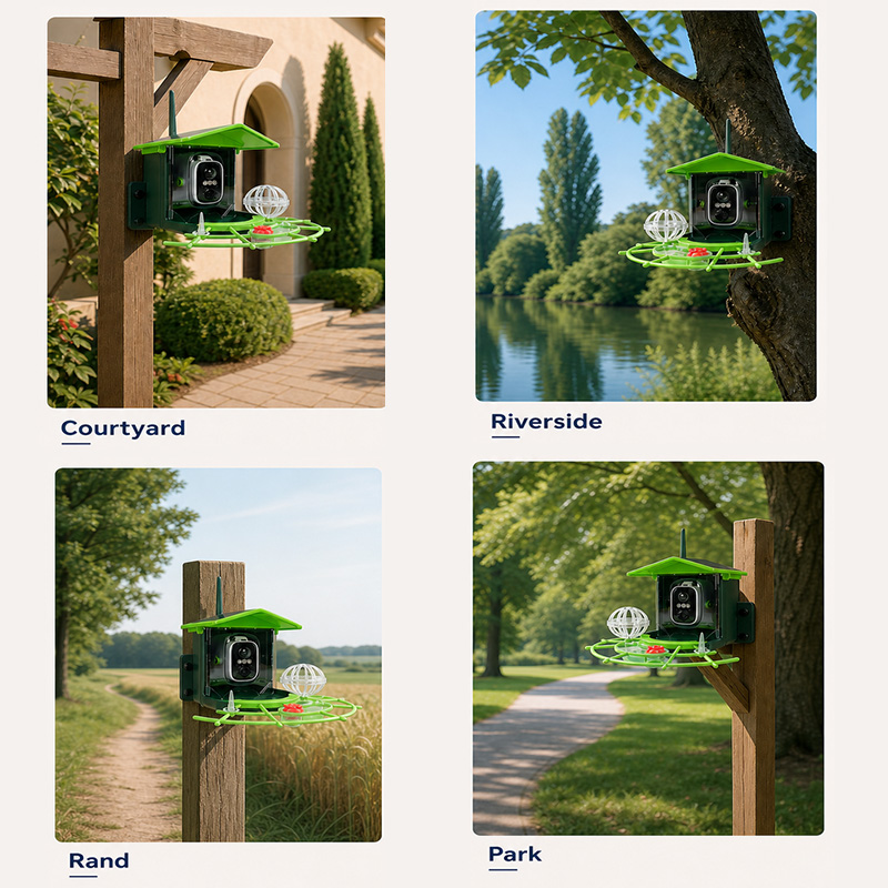 Mangiatoia per Uccelli Solare  - Bird Feeder Camera Wifi Smart Ai recensione e prezzo