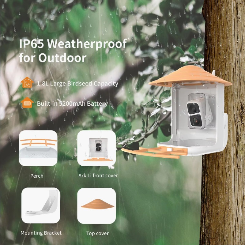 Mangiatoia per Uccelli Intelli - Bird Feeder Camera Wifi Smart Ai recensione e prezzo