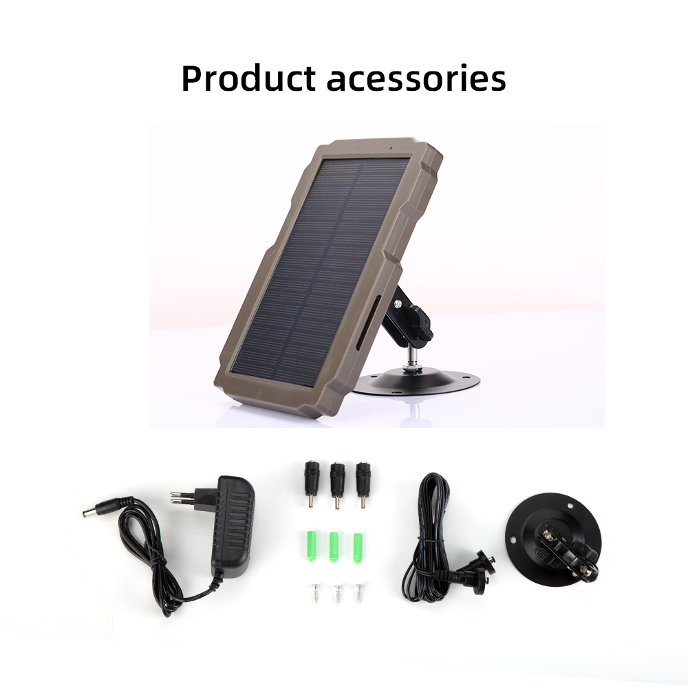 Kit pannello solare per teleca - Trail Camera Solar Panel Powered recensione e prezzo