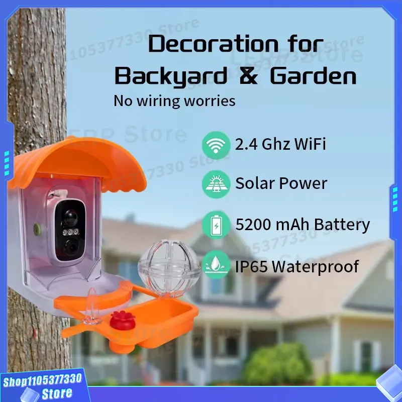 Mangiatoia per Uccelli Intelli - Bird Feeder Camera Wifi Smart Ai recensione e prezzo