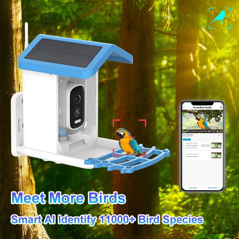 AI Bird Smart Feeder Camera 5. - Bird Feeder Camera Wifi Smart Ai recensione e prezzo